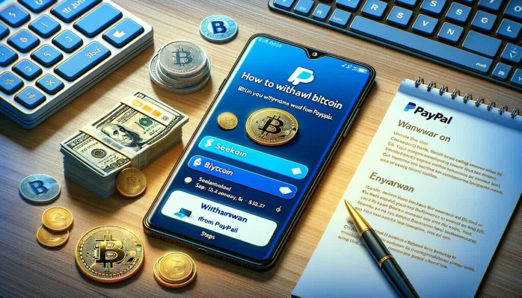 how to withdraw bitcoin from paypal